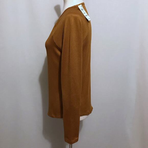 Jenni NWT Cognac Long Sleeves Sleepwear Top Women Various - Picture 5 of 9